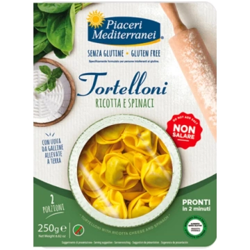 PIACERI MEDITERRANEI - TORTELLONI RICOTTA E SPINAC