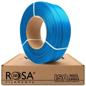 Filaments PLA Capri blue satin 1.75mm 1kg Rosa3D