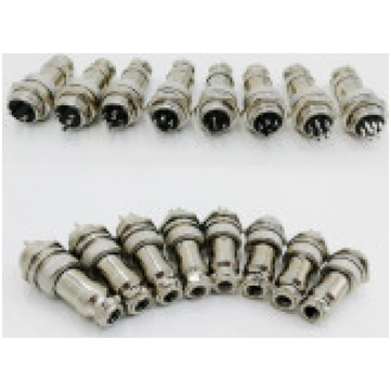 Automašīnas ligzda GX16 uz 2, 3, 4, 5, 6, 7, 8, 9 