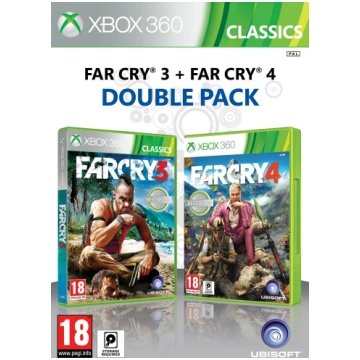 Lietots - Xbox 360 Far Cry 3 + Far Cry 4 Double Pa