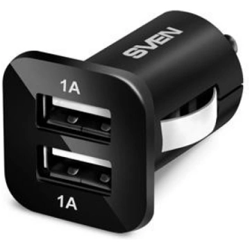 Auto ladētājs USB C-103 melns SVEN SVEN01235