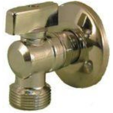 Leņķa ventilis hromēts 1/2"- 3/4" Rastelli 202346