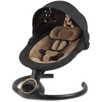 Šūpulis/atpūtas krēsls Kidwell 2w1 REVE Black/Gold