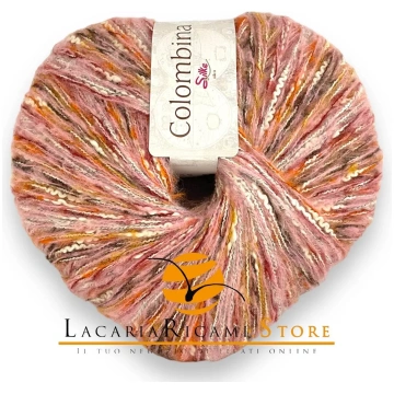 LANA/COTONE Colombina - Silke - 05 - ROSA MIX
