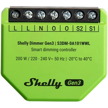 Shelly Dimmer Gen3 WiFi Light Controller | DimmerG