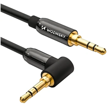 Wozinsky AUX cable angled (male-male) mini jack ca