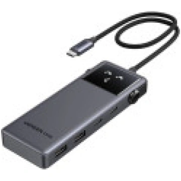 USB centrmezgls Ugreen Hub USB-C adapteris Uno CM8