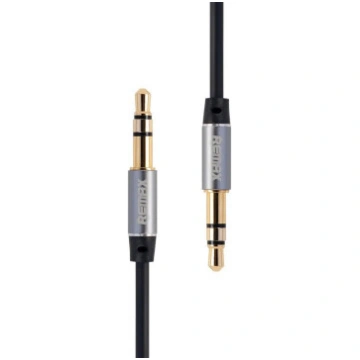 Mini jack 3.5mm AUX cable Remax RL-L200 2m (black)
