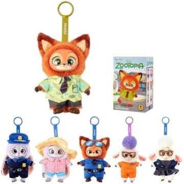 Miniso Disney Zootopia sērijas vinila plīša noslēg