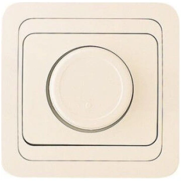 Reostata slēdzis Makel, MIMOZA, 600W, krēms+krēms