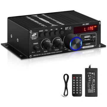 AK-380 Bluetooth audio pastiprinātājs TV Star