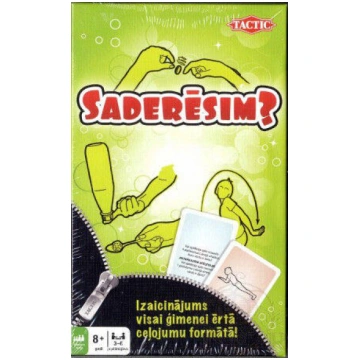 TACTIC Galda spēle Nr.1 Saderēsim, ceļojumu (Latvi