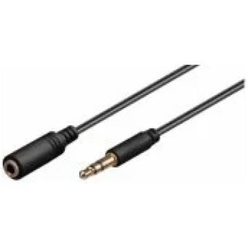 Goobay 97122 Headphone and audio AUX extension cab