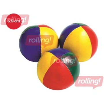 Žonglēšanas bumbiņas - 3gab, D=5.5cm