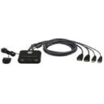 Aten 2-Port USB FHD HDMI Cable KVM Switch CS22HF