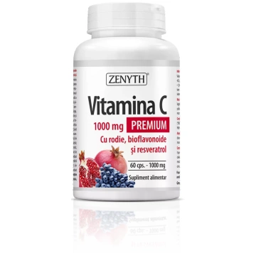 ZENYTH Premium C vitamīns kapsulas, 60 gab