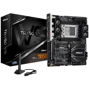 Materplates ASRock TRX50 WS — AMD TRX50 čips, Sock