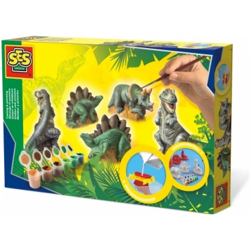 SES Ģipša figūra: Dinozauri