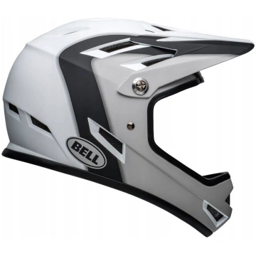 Bell full face SANCTION presences matte black whit