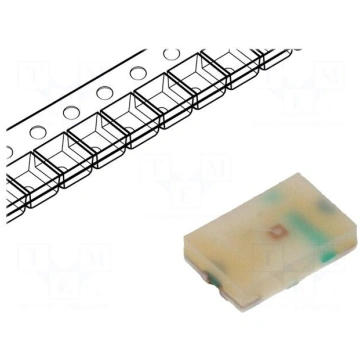 LED | SMD | 0805 | green | 4.5÷15mcd | 2x1.25x0.4m