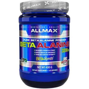 AllMax Nutrition beta alanīns, pulveris - 400 gram