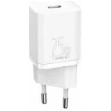 Baseus "Super Si Quick Charger 1C 25W (white)" lād