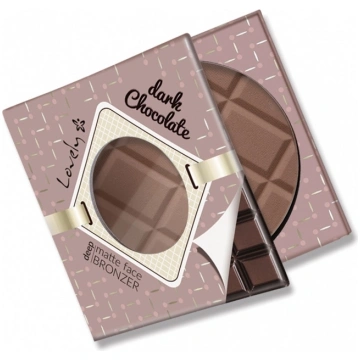 LOVELY_Dark Chocolate Deep Matte Face Bronzer Šoko