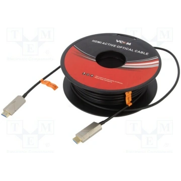 Cable; HDMI plug,both sides; PVC; HDMI 2.0,optical