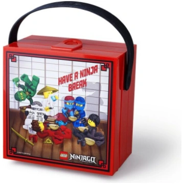 LEGO Ninjago Lunch Box pusdienu kārbiņa ar rokturi