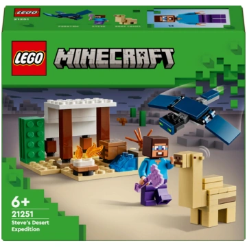 LEGO Minecraft Pustynna wyprawa Steve’a (21251) 21