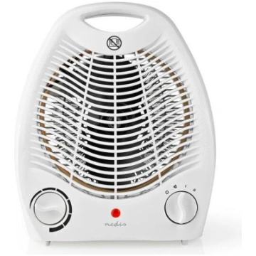 Nedis ventilatora elektriskais sildītājs, balts (H