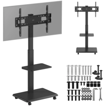 Ergo-Office televizora statīvs/ratiņi, maksimālā s