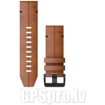 GARMIN QuickFit Band 26mm, Chestnut Leather 010-12