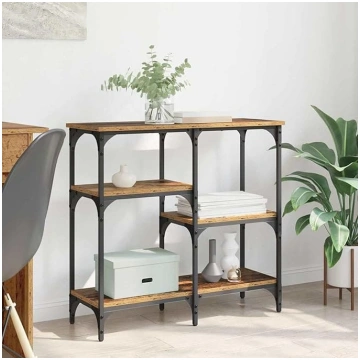 Model 882211 Console Table with Shelf Reclaimed Wo