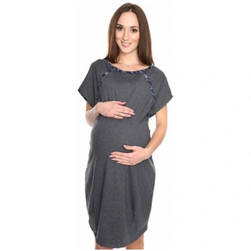Dzemdību krekls GRAY/BLUE