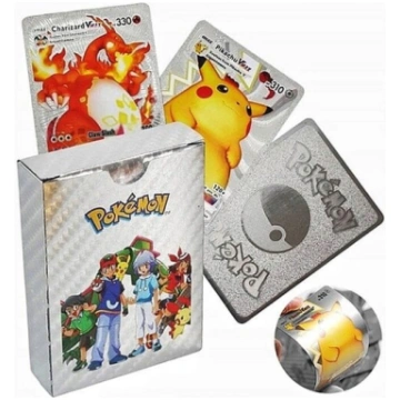 Sudraba Pokemon kāršu komplekts 52 gab. TCG Silver