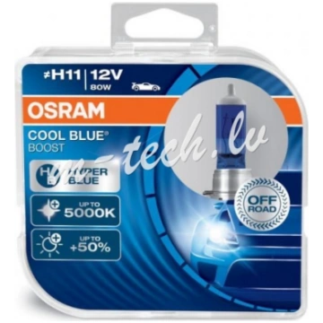 OCBB11-DUO - Halogen OSRAM COOL BLUE BOOST H11 PGJ
