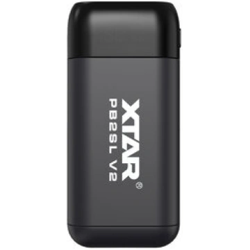 Xtar PB2SL V2 melns lādētājs / ārējais akumulators