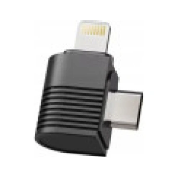 Ulanzi A100 uz Lightning mikrofona adapteris iPhon