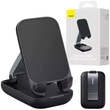 Baseus Seashell Phone Stand Foldable, Black B10551
