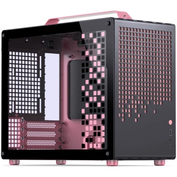 Jonsplus MATX Handle Case Z20 Black-Pink – Mini/Mi