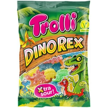 Želejkonfektes Dinorex 100g, Trolli