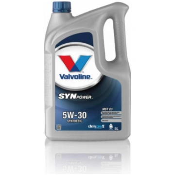 Motoreļļa SYNPOWER MST C3 5W30 5L, Valvoline
