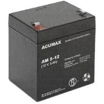 Acumax 12v 5Ah akumulators