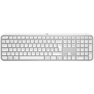 Klaviatūra Logitech MX Keys Pale Grey (920-011588)