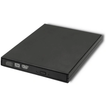 Qoltec 51858 External DVD-RW recorder |USB 2.0|Bla