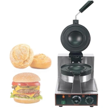 Elektriskā Hamburgeru preses burgeru mašīna, komer