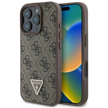 Guess Leather 4G Triangle Strass Aizsargapvalks Pr