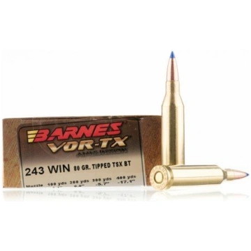 BARNES 243 Win 80gr/5.2g TSX