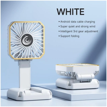 MINI Fan Foldable Desktop Fan Third Gear Adjustabl